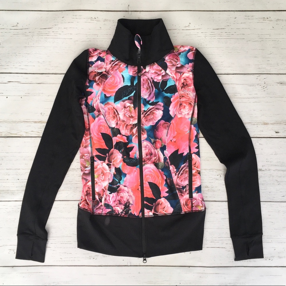 NWOT Lululemon Asana Secret Garden Full Zip Jacket